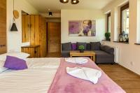 Posteľ alebo postele v izbe v ubytovaní Rent like home - Ubocz 1D