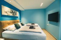 Posteľ alebo postele v izbe v ubytovaní The Place Apartments Hebrangova