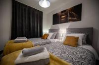 Posteľ alebo postele v izbe v ubytovaní Warehouse apartment Zadar
