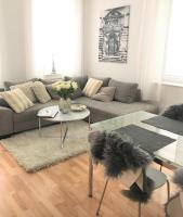 Posezení v ubytování KLASSIK Design-Luxus-Apartment, Nahe Marktplatz
