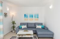A seating area at Waves Apartments Melody Glyfada