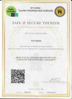 Een certificaat, prijs of ander document dat getoond wordt bij Fort Heaven - Galle Fort