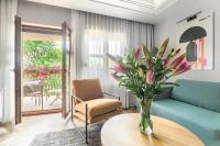 Część wypoczynkowa w obiekcie City Apartments - Apartamenty Butikowe