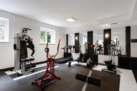 Posilňovňa alebo fitness centrum v ubytovaní Krasicki Hotel Resort & Spa