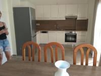 Kuchyň nebo kuchyňský kout v ubytování NAFPAKTOS Beach luxury Suites