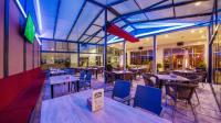 Reštaurácia alebo iné gastronomické zariadenie v ubytovaní Hotel Parras Arnedillo