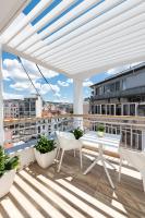 Balkón alebo terasa v ubytovaní Porto Sea View Apartments
