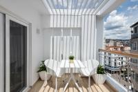 Balkón alebo terasa v ubytovaní Porto Sea View Apartments