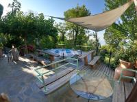 Zahrada ubytování FoRest Loft