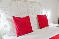 Posteľ alebo postele v izbe v ubytovaní Uffizi Gallery Cozy Flat
