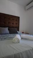 Postel nebo postele na pokoji v ubytování Vialia Apartments