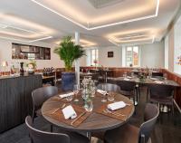 Restaurace v ubytování Auberge La Croix-Blanche