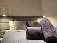 Posteľ alebo postele v izbe v ubytovaní Apartament Opieszyn 16