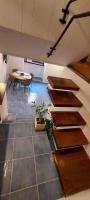 A seating area at Casa Enea