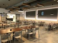 Reštaurácia alebo iné gastronomické zariadenie v ubytovaní Residence Hotel Moderno