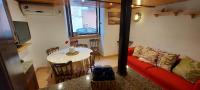 A seating area at Casa Enea