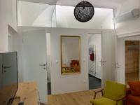 Kuchyňa alebo kuchynka v ubytovaní Ferienhaus beim Turm