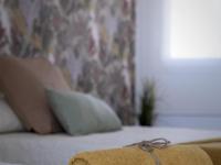 Posteľ alebo postele v izbe v ubytovaní INMálaga Penthouse Atarazanas