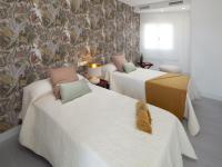 Posteľ alebo postele v izbe v ubytovaní INMálaga Penthouse Atarazanas