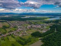 Una vista a&eacute;rea de Hotel Gari&#x107;