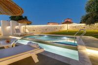 The swimming pool at or close to Georgioupoli Villa with heated private pool and BBQ