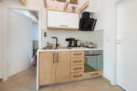 A kitchen or kitchenette at Georgioupoli Villa with heated private pool and BBQ