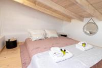 A bed or beds in a room at Georgioupoli Villa with heated private pool and BBQ