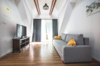 Telewizja i/lub zestaw kina domowego w obiekcie Pataky Apartmanok