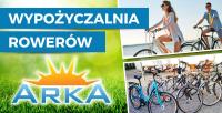Jazda na bicykli v okolí ubytovania Arka - pokoje z osobnymi wejściami na parterze