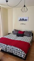 Posteľ alebo postele v izbe v ubytovaní Lucsony Apartman