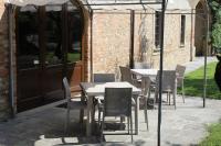 A patio or other outdoor area at Agriturismo Mancassola