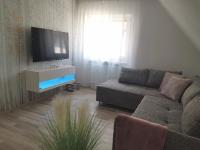 TV a/nebo společenská místnost v ubytování Ferienwohnung Lavanda