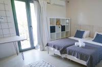 Łóżko lub łóżka w pokoju w obiekcie El Toro Blanco Luxury Villa in Andalucia
