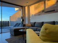 Posezení v ubytování Casa Melocotón - Designhouse mit privatem Pool, direkt am Golfplatz