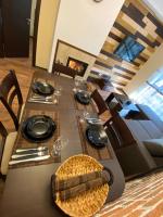 Půdorys ubytování Cozy apartment with fantastic view