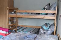 Postel nebo postele na pokoji v ubytování Apartmán Nelinka