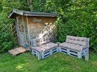 Vonkajšia záhrada v ubytovaní Bambu Lodge @ Ossiachersee
