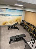 Posilňovňa alebo fitness centrum v ubytovaní Apartament BD Premium II Klifowa