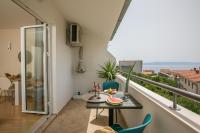 Balkón alebo terasa v ubytovaní Sea view Ela Apartments