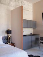 Posteľ alebo postele v izbe v ubytovaní SUITES 9 MALAGA, three unique suites with private plunge pool