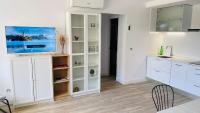 Kuchyň nebo kuchyňský kout v ubytování DELUX apartament Salou