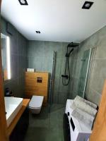 Kúpeľňa v ubytovaní Apartament przy alei Kopernika