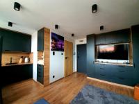 Kuchyňa alebo kuchynka v ubytovaní Apartament przy alei Kopernika
