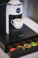 Coffee and tea making facilities at Leukosìa Holiday House