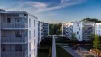 Budova, v ktorej sa apartmán nachádza