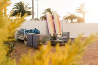Posezení v ubytování Hospedium Hostel República Surf House