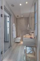 Koupelna v ubytování Hellenic Vibes Smart Hotel