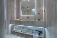 Koupelna v ubytování Hellenic Vibes Smart Hotel