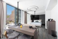 Postel nebo postele na pokoji v ubytování Hellenic Vibes Smart Hotel