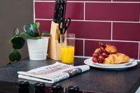 Půdorys ubytování Delven House, Apartment 1 - Self Check-in, Self-Catering Serviced Apartment for East Midlands Airport